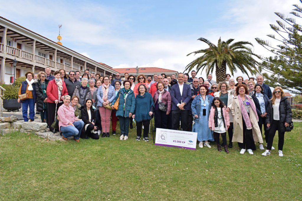 Socios de la asociación de Lupus en Galicia 