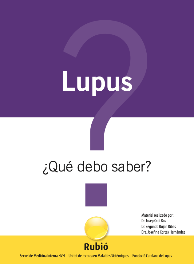 folleto para aprender sobre el lupus